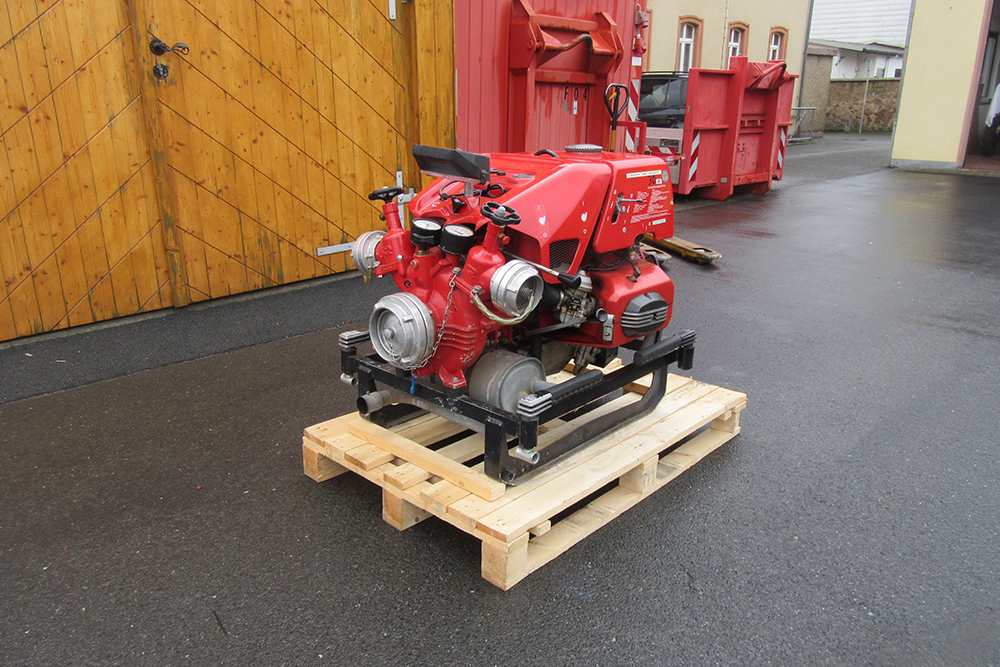 Neue Pumpe für unser Pumpenmuseum – Feuerwehr Stierstadt